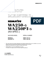 Manual de Taller WA250PT KOMATSU