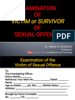 Exam of Victim of Rape