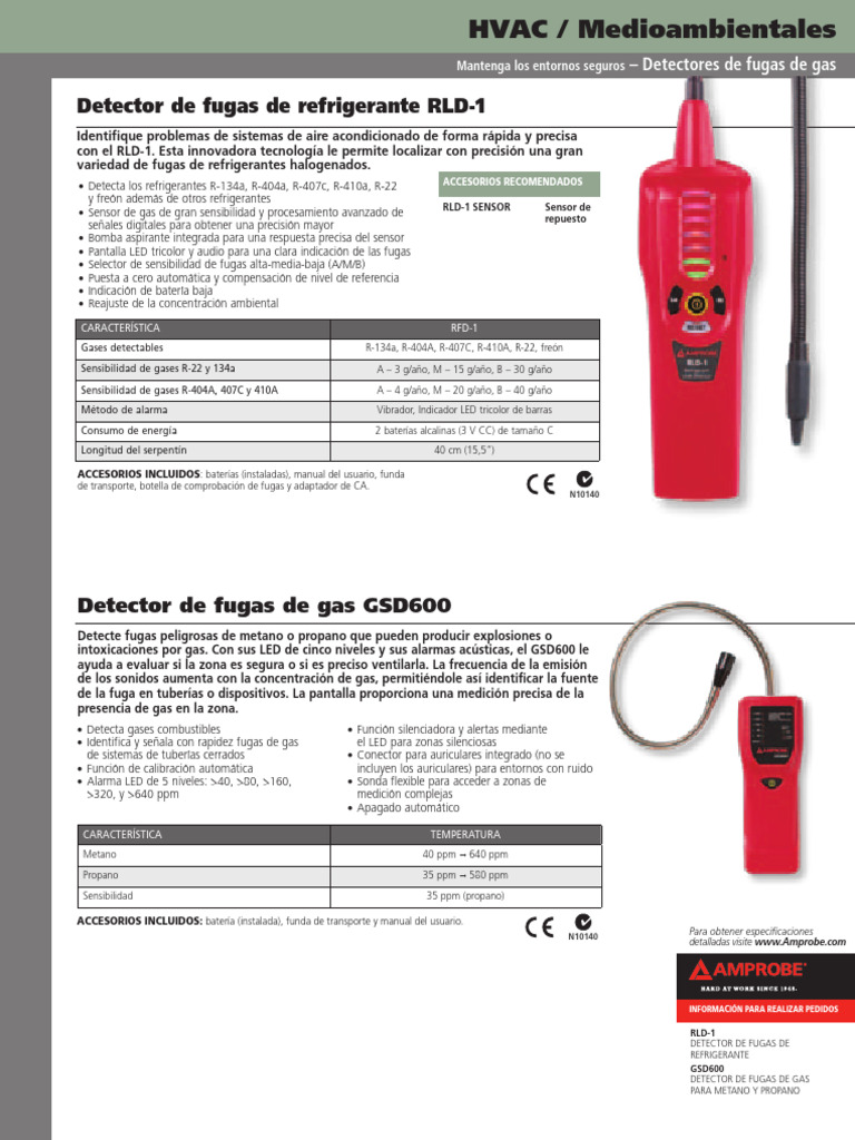 Amprobe RLD 1 | PDF | Sensor | Diodo emisor de luz