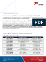 Letter CD - MR and PLP Float Compatibility - in SPANISH