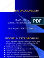 Spune Nu Drogurilor!