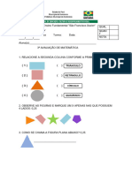 3 Avaliaçao de Matematica