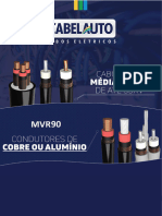 Catálogo Técnico Cabos MT MVR90 Cobre e Aluminio - CABELAUTO