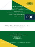 PPC05 - T1.4 - INFONAGRÍA Cat. Cog. InstituciónSocial