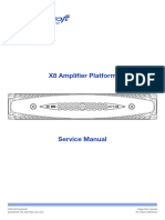 X8 Amplifier Platform: Keep This Manual For Future Reference ©2018 Powersoft Powersoft - X8 - Servman - en - v2.5