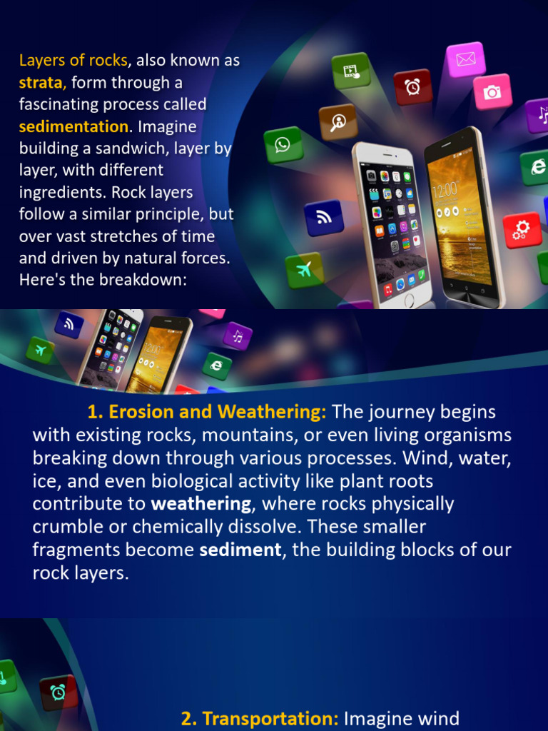 9 Layers of Rocks | PDF | Rock (Geology) | Sediment