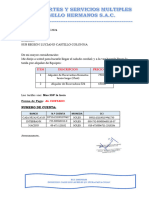 Cotizacion Sub Region