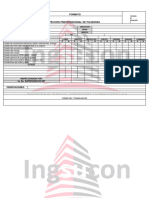 Formato Preoperacional - Pulidora