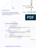 Introdução Ao Metabolismo de Proteínas