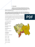 El Departamento de Junín Se Ubica en La Región Central Del Territorio Peruano