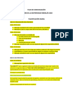 Plan de Comunicación Medellin 2024