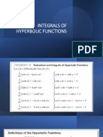 Hyperbolic Functions & Finding A Particular Solution