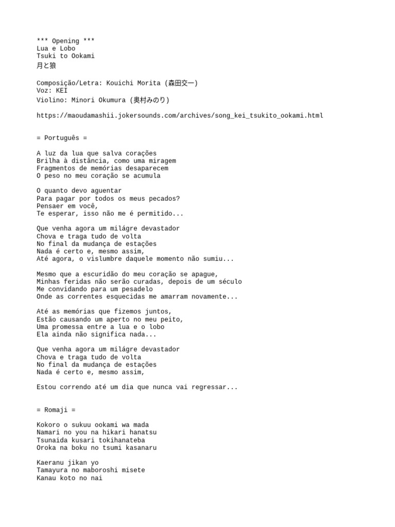 Letras Das Musicas Pdf