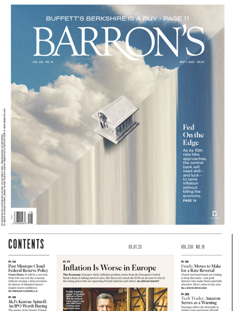 Barron's - May 1, 2023 | PDF | Fixed Income | Investing