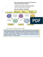 Elaboramos y Evaluamos Un Prototipo Aplicando La Metodología Design Thinking