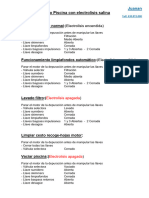 Funcionamiento Piscina Electrolisis