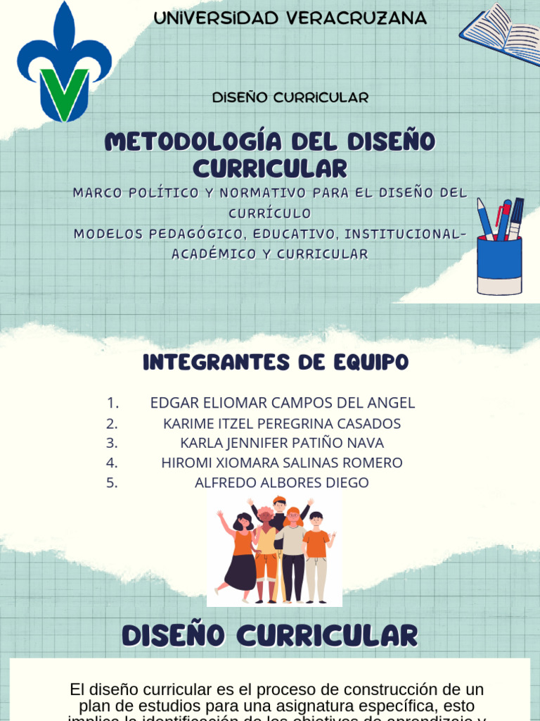 Metodología del Diseño Curricular | PDF | Plan de estudios | Evaluación
