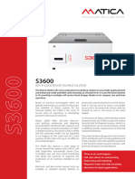 S3600 Product Document - Brochure (English)