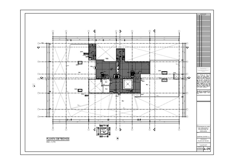 26 03 2024 Plano Arquitectura Resultante - PLANO TECHO | PDF