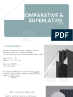 Comparative & Superlative