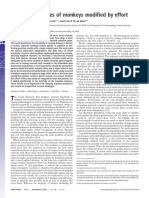 An Wolkenten, M., Brosnan, S. F., & de Waal, F. B. M. (2007) - Inequity Responses of Monkeys Modified by Effort.