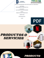 Producto y Servicio