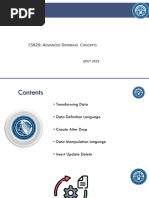 5.1 Lectures DML and DDL