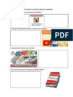 FICHA DE TRABAJO SOBRE LOS DEBERES Y DERECHOS CIUDADANOS