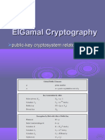 Elgamal Cryptosystems Final