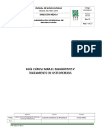 GC DX y TX Osteoporosis