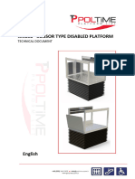 Mks58 Scissors Type Disabled Platform - Technical Document