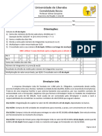 Exercacios Contabilidade Basica Lista 04