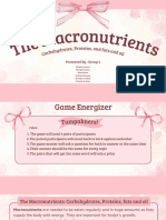 Macronutrients Group 4