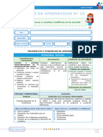 Sesiones de Aprendizaje - Semana 3 - UDA 1 - Editora Quipus Perú