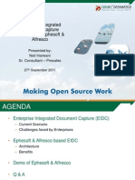 Ephesoft Alfresco based Enterprise Integrated Document Capture