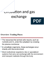 Circulation and Gas Exchange