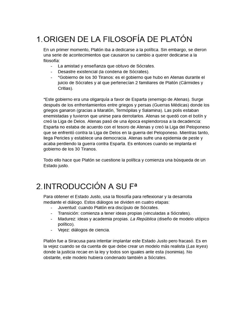 Ud 3 Platón Descargar Gratis Pdf Platón Conocimiento