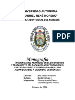 Monografía Incidencia Del Abandono en El Diagnóstico y Tratamiento Del Papanicolaou Positivo