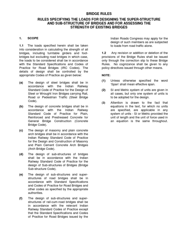 Bridge Rules | PDF