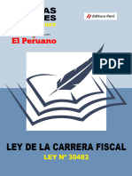 Ley 30483 - Ley de La Carrera Fiscal