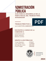 1.1. Argumentar Por Qué La Cuestión Ambiental Sería Un Tema de Atención Del Estado