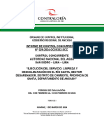 Órgano de Control Institucional Gobierno Regional de Ancash