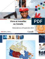 Vivre Et Travailler Au Canada Webconférence 29sept15