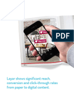 Layar Shows Significant Reach Conversion and Click Shows Significant Reach