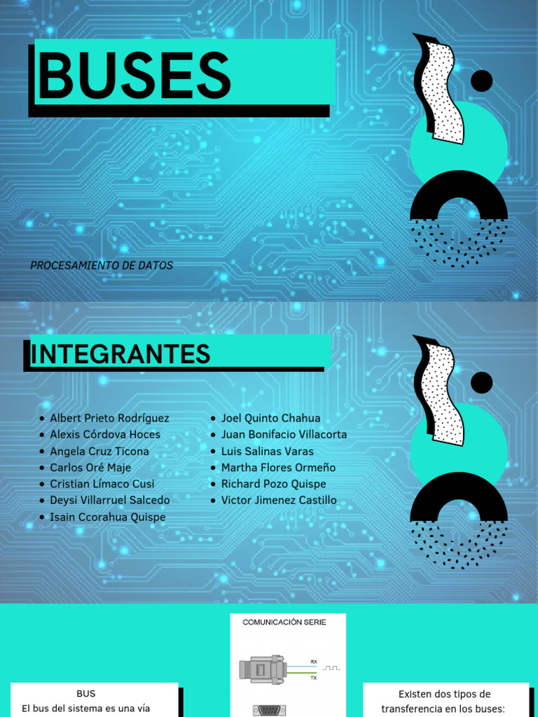 Buses pdf de entrada y salida unidad central de procesamiento
