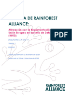 ES SA P SD 2 V1 Rainforest Alliance Alignment With the EUDR