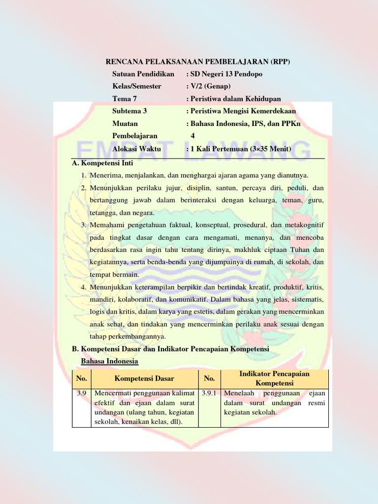 Modul Ajar Kelas 5 Siska Pdf