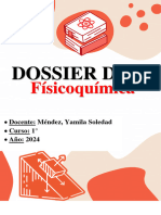 Dossier Fisicoquímica 1er Año A - Prof. Mendez