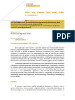 Seminario La Opinión Pública Hoy - Memes, Fake News, Redes Sociales y Otras Cuestiones. 2023 - CCC Lic. en Comunicación Audiovisual (P)