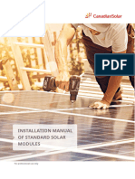 Installation Manual of Standard Solar Modules Eu-V3.3